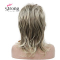 StrongBeauty Long Shaggy Layered Ombre Blonde Classic Cap Full Synthetic Wig Women's Wigs COLOUR CHOICES