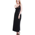 2017 Summer Style Sexy Women Long Nightwear Nightgowns V-Neck Sleepwear Lady Nightshirt Dresses Free Shippin
