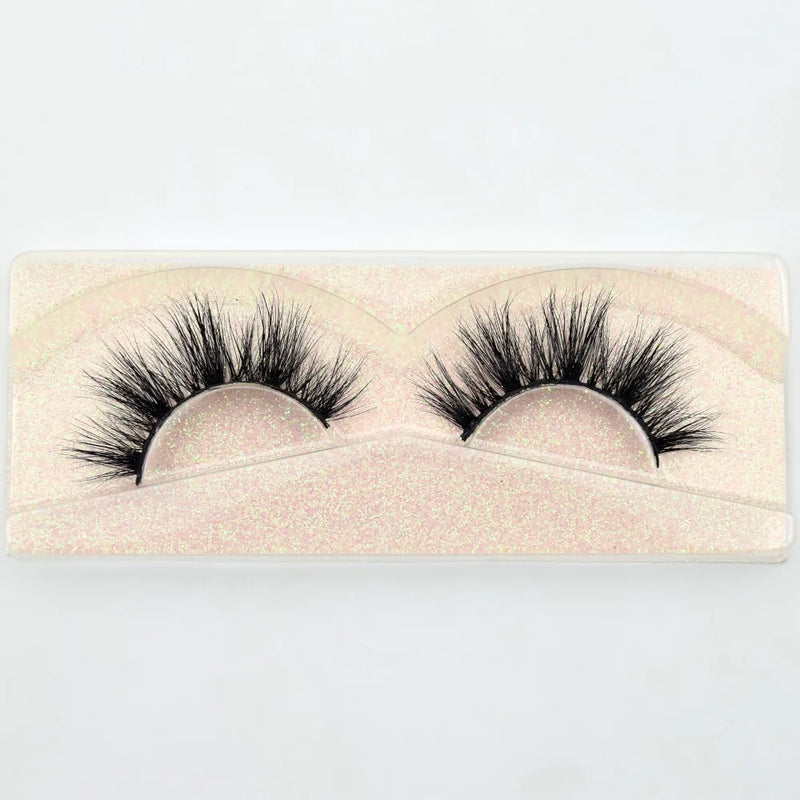 Visofree Mink Lashes 3D Mink Eyelashes 100% Cruelty free Lashes Handmade Reusable Natural Eyelashes Popular False Lashes Makeup