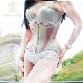 Annzley Corset 24 Pieces Steel Bonings Waist Slimming Corset Shaper Fitness Corset Underbust For Women