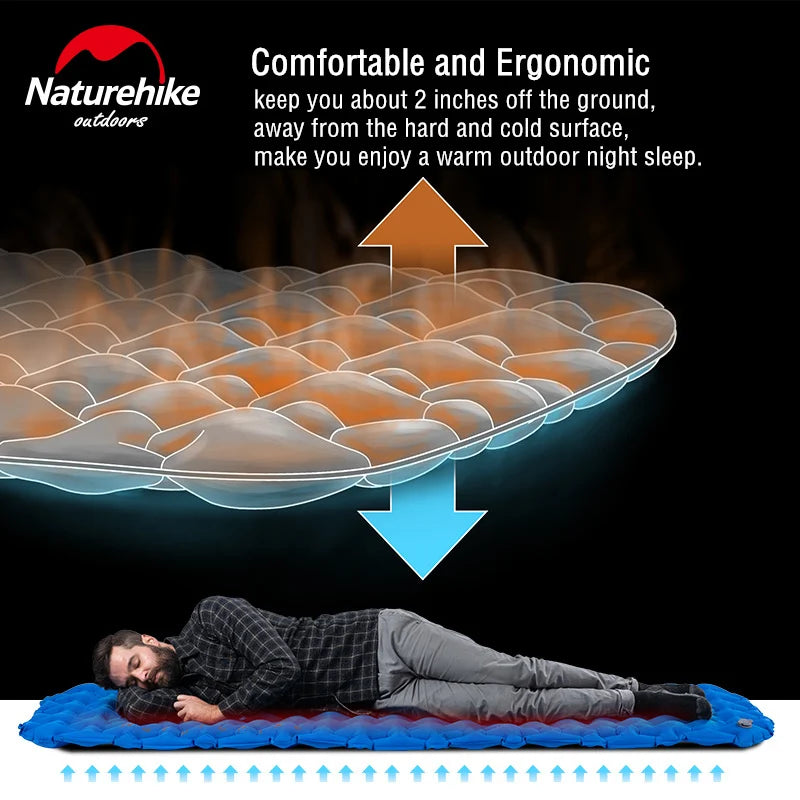Naturehike FC10 FC01 Inflatable Mattress Air Camping Mat - View 3 | SAMAG
