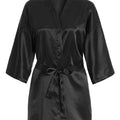 RB030 Sexy Large Size Sexy Satin Night Robe Lace Bathrobe Perfect Wedding Bride Bridesmaid Robes Dressing Gown For Women