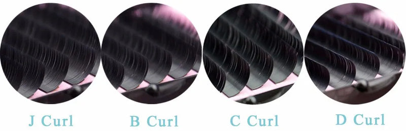 All Size 10 Trays Wholesale Volume Lashes Extension 3D Mink False Eyelashes Individual Eyelash Beauty Brand Factory Supplies