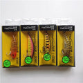 Tsurinoya 4PC 50mm 5g Sinking Minnow Artificial Bait for Trout Bass Fishing Wobbler Laser Hard Long Cast Fishing Lure DW63
