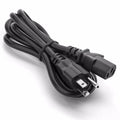 1.5m 5FT 3 Pin 18 AWG 60C 250V US Plug Universal Power Cord Cable For NEMA 5-15P To IEC320C13 Black PWC75A150US