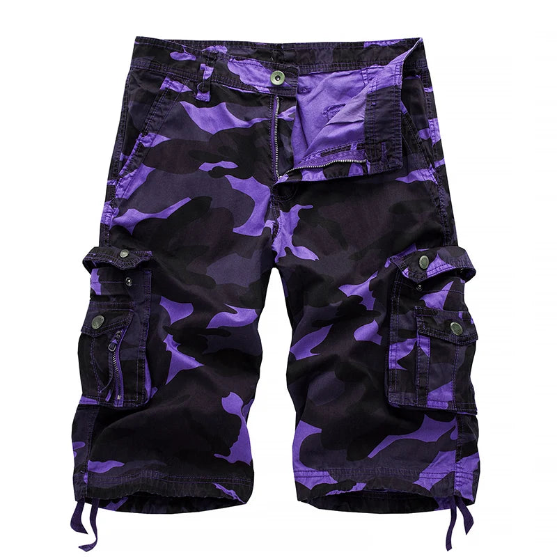 Summer Military Camo Cargo Shorts Fashion Camouflage | SAMAG