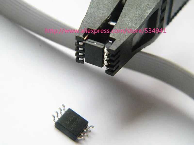 original soic8 sop8 test clip cable for TL866ii plus TL866 T48 EZP2019 EZP2023 CH341A RT809F RT809H bios eeprom Programmer probe