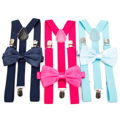 Suspenders Bow Tie Set Men Fashion Suspensorio for Man Boy Women Bowtie Braces Trousers Tirantes Wedding Leisure | SAMAG