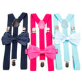 Suspenders Bow Tie Set Men Fashion Suspensorio for Man Boy Women Bowtie Braces Trousers Tirantes Wedding Leisure | SAMAG