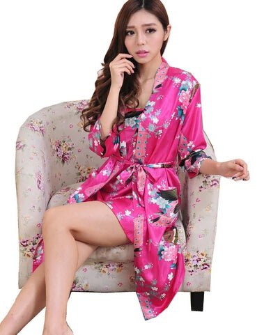 1 Set Women Sleepwear Rayon Sexy Intimates Lingerie Dress | SAMAG