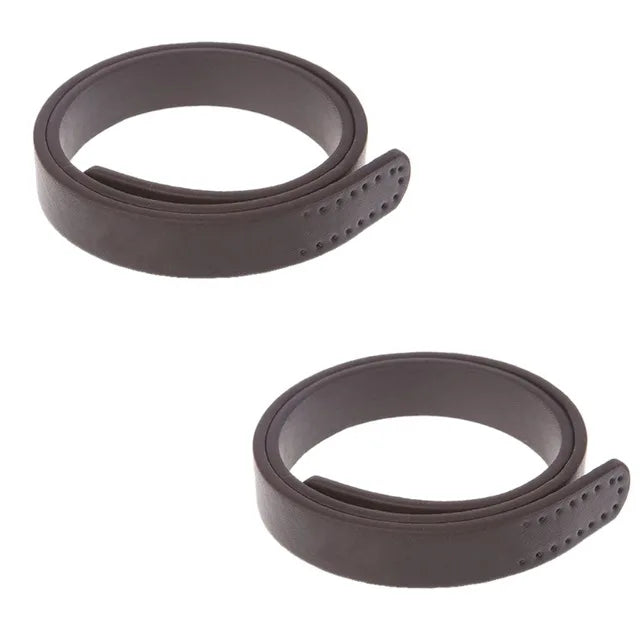 1Pair 60cm PU Leather Bag Strap Sew on Bags Handles Shoulder Handbag Belt Replacement DIY Crocheted Purse Wallet Accessories
