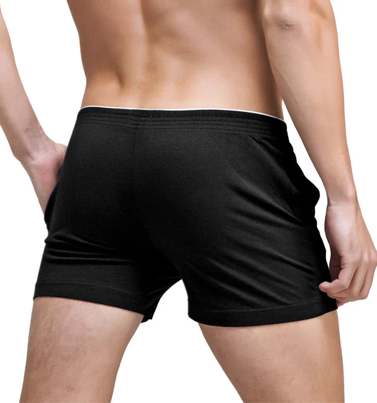 Superbody Men's Underwear Boxer Shorts Trunks Cotton High Quality Underwear Men Brand Clothing Shorts Men Boxers Home Sleep Wear