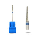 HYTOOS 11 Type Diamond Nail Drill Bit 3/32" Rotary Burr Manicure Cutters Electric Drill Accessories Nail Mills Tool