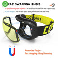COPOZZ Magnetic Ski Goggles with 2s Quick - Change Lens - View 2 | SAMAG