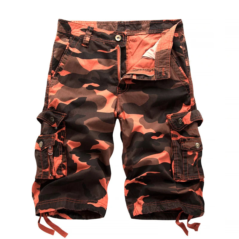 Summer Military Camo Cargo Shorts Fashion Camouflage | SAMAG
