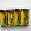 Tsurinoya 4PC 50mm 5g Sinking Minnow Artificial Bait for Trout Bass Fishing Wobbler Laser Hard Long Cast Fishing Lure DW63