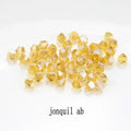 Buy 1 And Get 1 Free 4mm Shiny Crystal Beads Bicone Beads Glass Beads Loose Spacer Beads for bracelet DIY Jewelry Making  200pcs