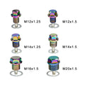M12 M14 M16 M20*1.5 / 1.25 Neo Chrome Aluminum Magnetic Oil Drain Bolt Oil Sump drain plug nut Oil Drain Plug Magnetic