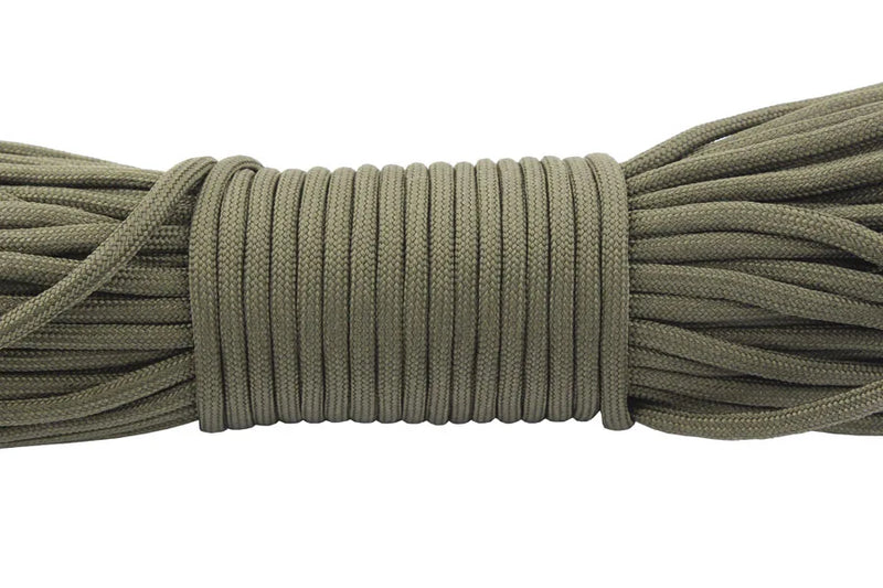 CAMPINGSKY Paracord 4mm 100ft 550 Paracord Parachute Cord Lanyard Rope for Hiking Camping