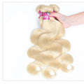 Facebeauty Color 613 Blonde Hair Weave 1/3/4 Bundles Peruvian Body Wave Remy Hair Bundle 8 To 30 inch Human Hair Weft Can Be Dye