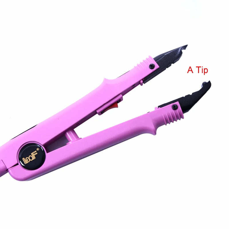1pc JR-611 A/B/C tip Constant Heat Iron Hair Connectors Hair Extensions Tools  Fusion Iron Wand Iron Melting Tool+EU outlet