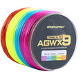 Angryfish 9 Strands Weaves Braided 500M/547YD Fishing Line Super Strong PE Line 15LB-70LB Braided Fishing Thread