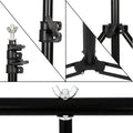Photography Photo Studio T-Shape Backdrop Background Stand Frame Support System Kit For Video Chroma Key Green Screen With Stand