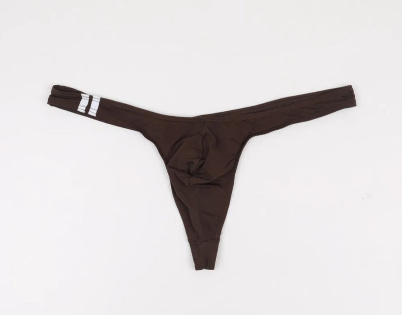 5pcs Men's G-string Thong Sexy Underwear Male Transparent Panties Men's Briefs Underpant Boy Bikini Briefs Sexy Underwear E-044
