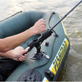 inflatable boat accessory dinghy raft fishing tool rod holder device pole pvc sup board kayak fixer fix pole mount angle A09016