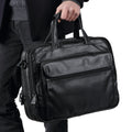 Fashion Genuine Leather Men A4 Office Bag Handbag Business Casual Men's Travel Bag 15.6" Laptop Shoulder Bags Tote Briefcase