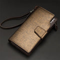 New Card Holder Men Wallets Business Long Design Quality Fashion Casual Men Purse Zipper Multi-function Wallets