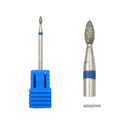 HYTOOS 11 Type Diamond Nail Drill Bit 3/32" Rotary Burr Manicure Cutters Electric Drill Accessories Nail Mills Tool