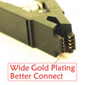 original soic8 sop8 test clip cable for TL866ii plus TL866 T48 EZP2019 EZP2023 CH341A RT809F RT809H bios eeprom Programmer probe