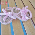 Crochet Baby flip flop sandals,baby Summer sandals,CROCHET Baby Sandals with Little Puff Flowers Size9cm,10cm,11cm