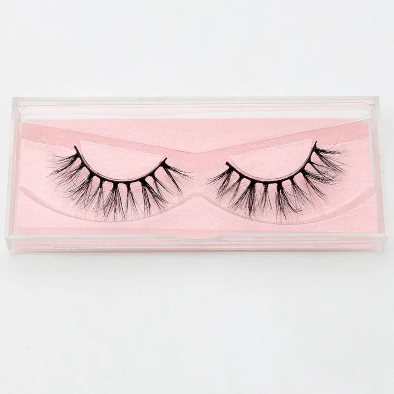 Visofree Mink Lashes 3D Mink Eyelashes 100% Cruelty free Lashes Handmade Reusable Natural Eyelashes Popular False Lashes Makeup