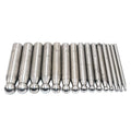 PHYHOO High Quality Round Head Punching Drill Gold Silver Copper Bells Jewelry Making Tools