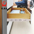 KAK 10" - 22" Stainless Steel Drawer Slides Soft Close | SAMAG