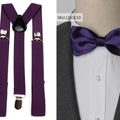 Suspenders Bow Tie Set Men Fashion Suspensorio for Man Boy Women Bowtie Braces Trousers Tirantes Wedding - Visuel 29 | SAMAG