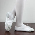 Boys Men Ballet Dance Shoes Adult Girls Soft Canvas Practice Dance Shoes Leather Sole Ballerina Shoes For Ballet