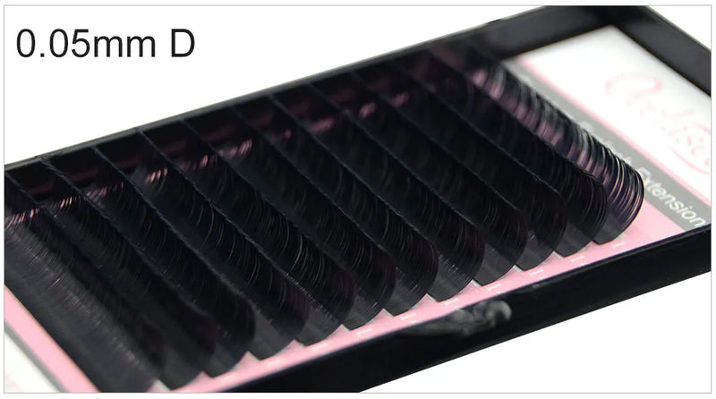 All Size 10 Trays Wholesale Volume Lashes Extension 3D Mink False Eyelashes Individual Eyelash Beauty Brand Factory Supplies