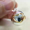 Eudora Harmony Ball Pendant Necklace Pregnancy Chime Ball Mexcian Bola Pendants Wishing Balls Fine Jewelry for Women Best Gift