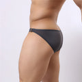 Brave Person Brand New Men's Briefs Sexy Fashion Underwear Bikini Side Metal Buckle Underwear Men Briefs High Quality B1146