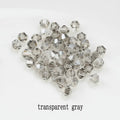 Buy 1 And Get 1 Free 4mm Shiny Crystal Beads Bicone Beads Glass Beads Loose Spacer Beads for bracelet DIY Jewelry Making  200pcs