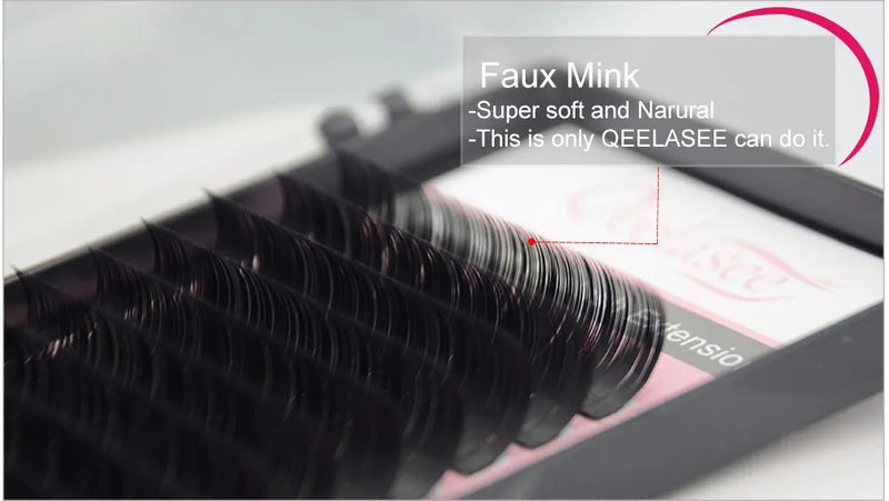 All Size 10 Trays Wholesale Volume Lashes Extension 3D Mink False Eyelashes Individual Eyelash Beauty Brand Factory Supplies