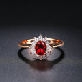 ZHOUYANG Princess Kate Blue Gem Created Blue Crystal Silver Color Wedding Finger Crystal Ring Brand Jewelry for Women ZYR076