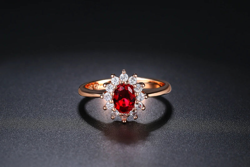 ZHOUYANG Princess Kate Blue Gem Created Blue Crystal Silver Color Wedding Finger Crystal Ring Brand Jewelry for Women ZYR076