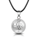 Eudora Harmony Ball Pendant Necklace Pregnancy Chime Ball Mexcian Bola Pendants Wishing Balls Fine Jewelry for Women Best Gift