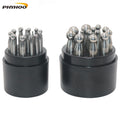 PHYHOO High Quality Round Head Punching Drill Gold Silver Copper Bells Jewelry Making Tools