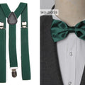 Suspenders Bow Tie Set Men Fashion Suspensorio for Man Boy Women Bowtie Braces Trousers Tirantes Wedding - Visuel 11 | SAMAG
