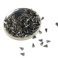 100pcs 3*3mm Arrow Rivet Decoration Nail Art Punk Spikes Stud Nail Art Tip Decoration Rivet Metallic DIY Nail Art Ornaments